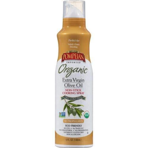 ACEITE EN SPRAY POMPEIAN ORGANIC EXTRA VIRGEN 148 ML