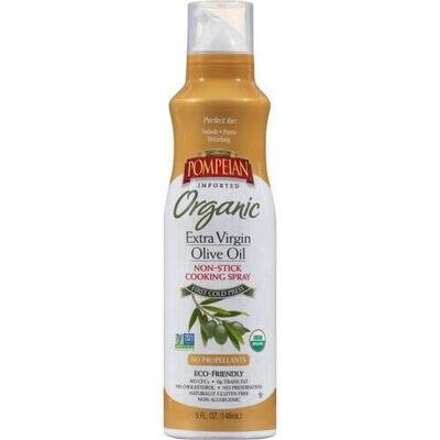 ACEITE EN SPRAY POMPEIAN ORGANIC EXTRA VIRGEN 148 ML