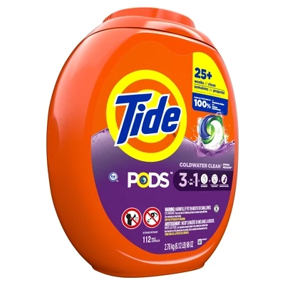 DETERGENTE TIDE PODS 3 EN 1 C/42 PZAS 1.04 KG