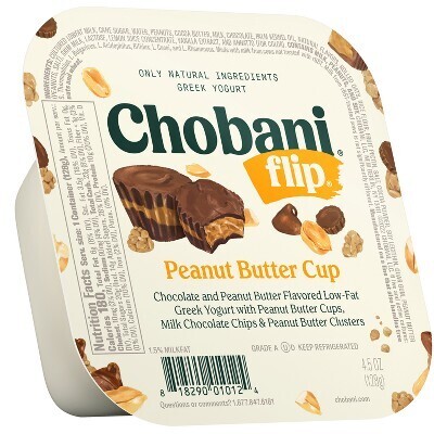YOGHURT CHOBANI FLIP PEANUT BUTTER 128 GR