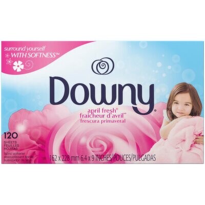 TOALLITAS DOWNY P/SECADORA C/120 PZAS