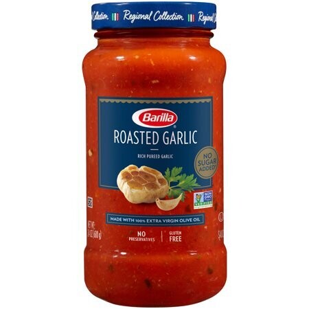SALSA BARILLA ROASTED GARLIC 680 GR
