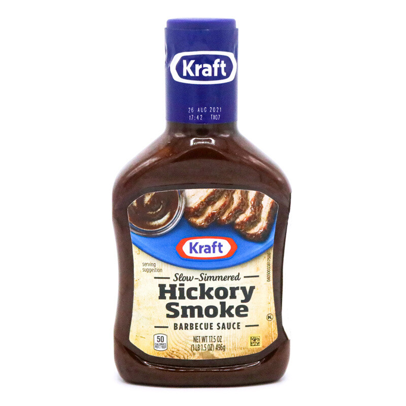 SALSA BBQ KRAFT HICKORY SMOKE 496 GR