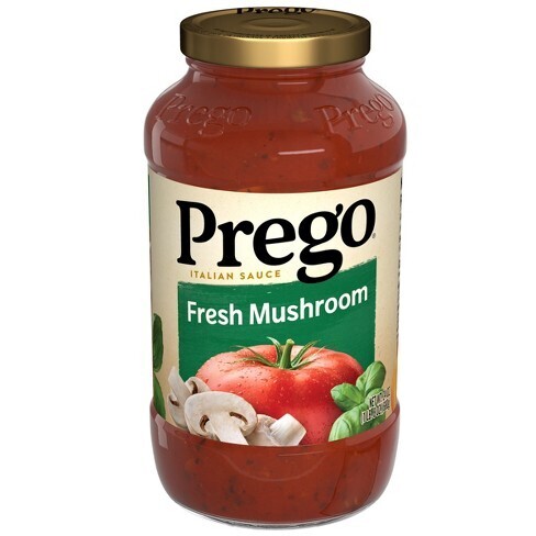 SALSA PREGO FRESH MUSHROOMS 680 GR