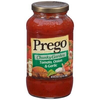 SALSA PREGO GARDEN CHUNKY 680 GR