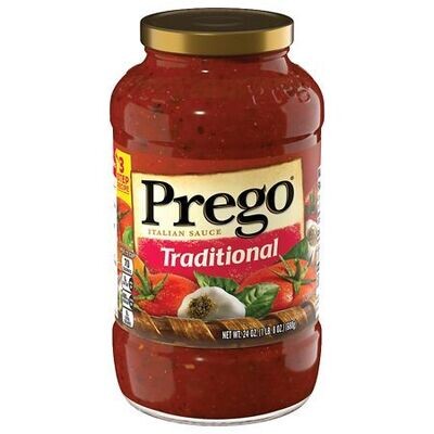 SALSA PREGO TRADICIONAL 680 GR