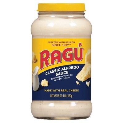 SALSA RAGU CLASSIC ALFREDO 453 GR