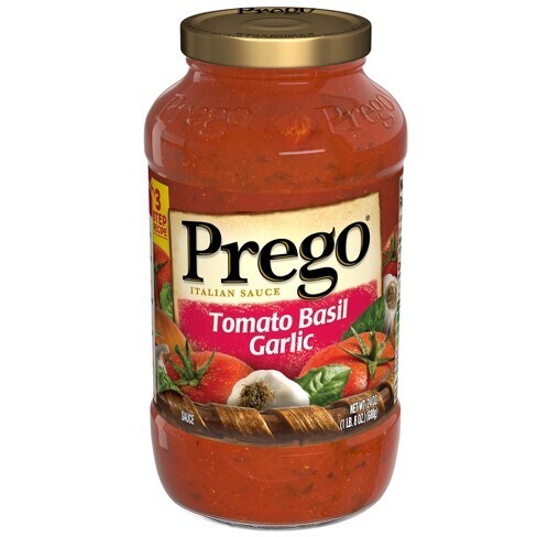 SALS PREGO TOMATOE BASIL GARLIC 680 GR