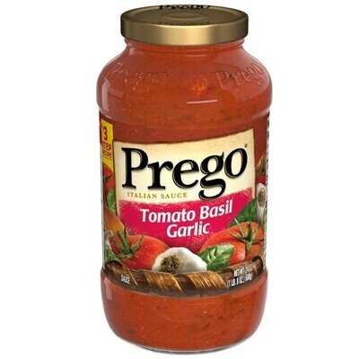 SALS PREGO TOMATOE BASIL GARLIC 680 GR
