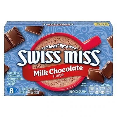 CHOCOLATE DE LECHE SWISS MISS C/8 313 GR