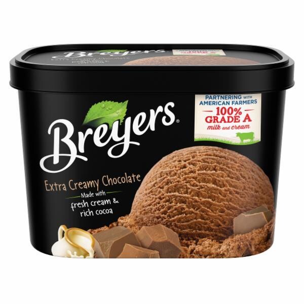 NIEVE BREYERS EXTRA CREAMY CHOCOLATE 1.41 LTS