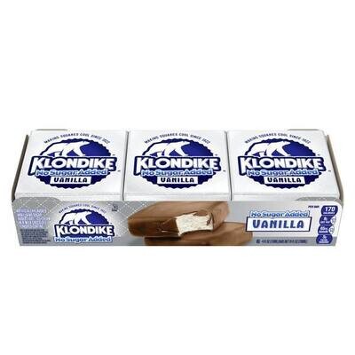 SANDWICH KLONDIKE NO SUGAR ADDED VANILLA C/6 PZAS 708 ML