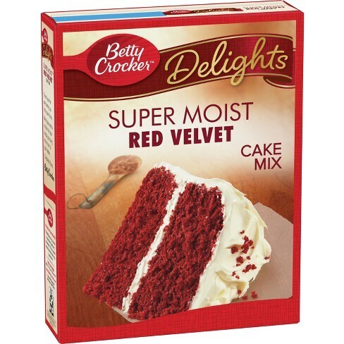 HARINA BETTY CROCKER SUPER MOIST RED VELVET 432 GR