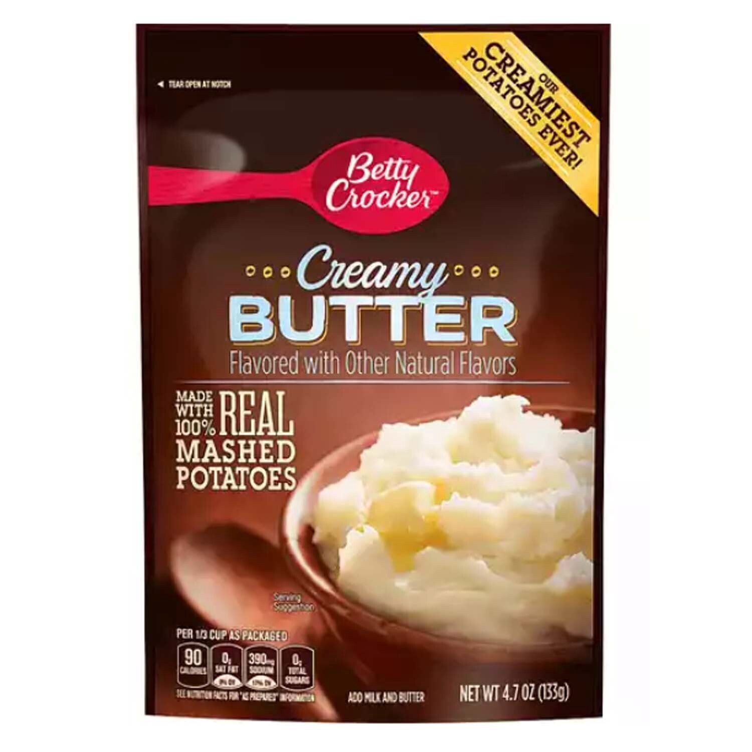 PURE DE PAPA BETTY CROCKER CREAMY BUTTER 113 GR