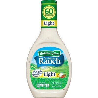 ADEREZO HIDDEN VALLEY RANCH LIGTH 473 ML