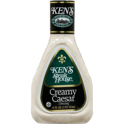 ADEREZO KENS STEAK HOUSE CREAMY CEASAR 473 ML