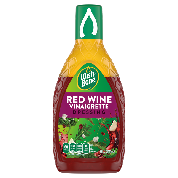 VINAGRETA WISH BONE RED WINE DRESSING 444 ML