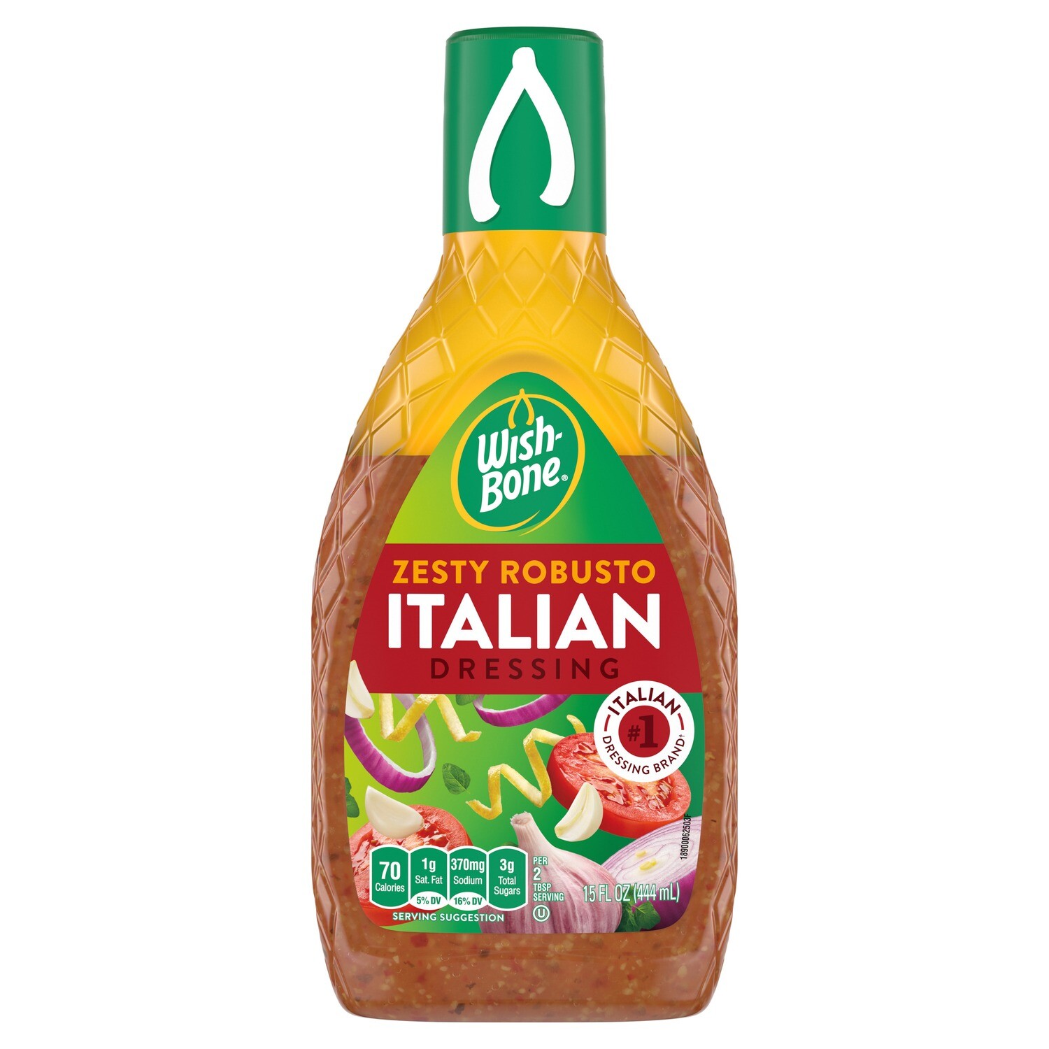 VINAGRETA WISH BONE ZESTY ITALIAN 444 ML