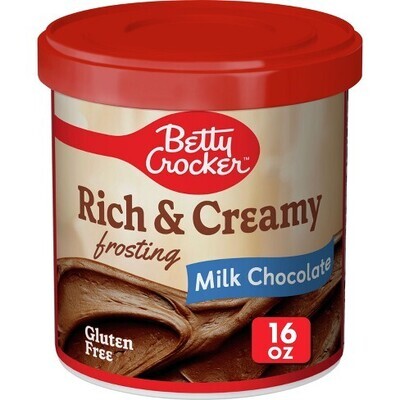 BETUN BETTY CROCKER MILK CHOCOLATE 453 GR