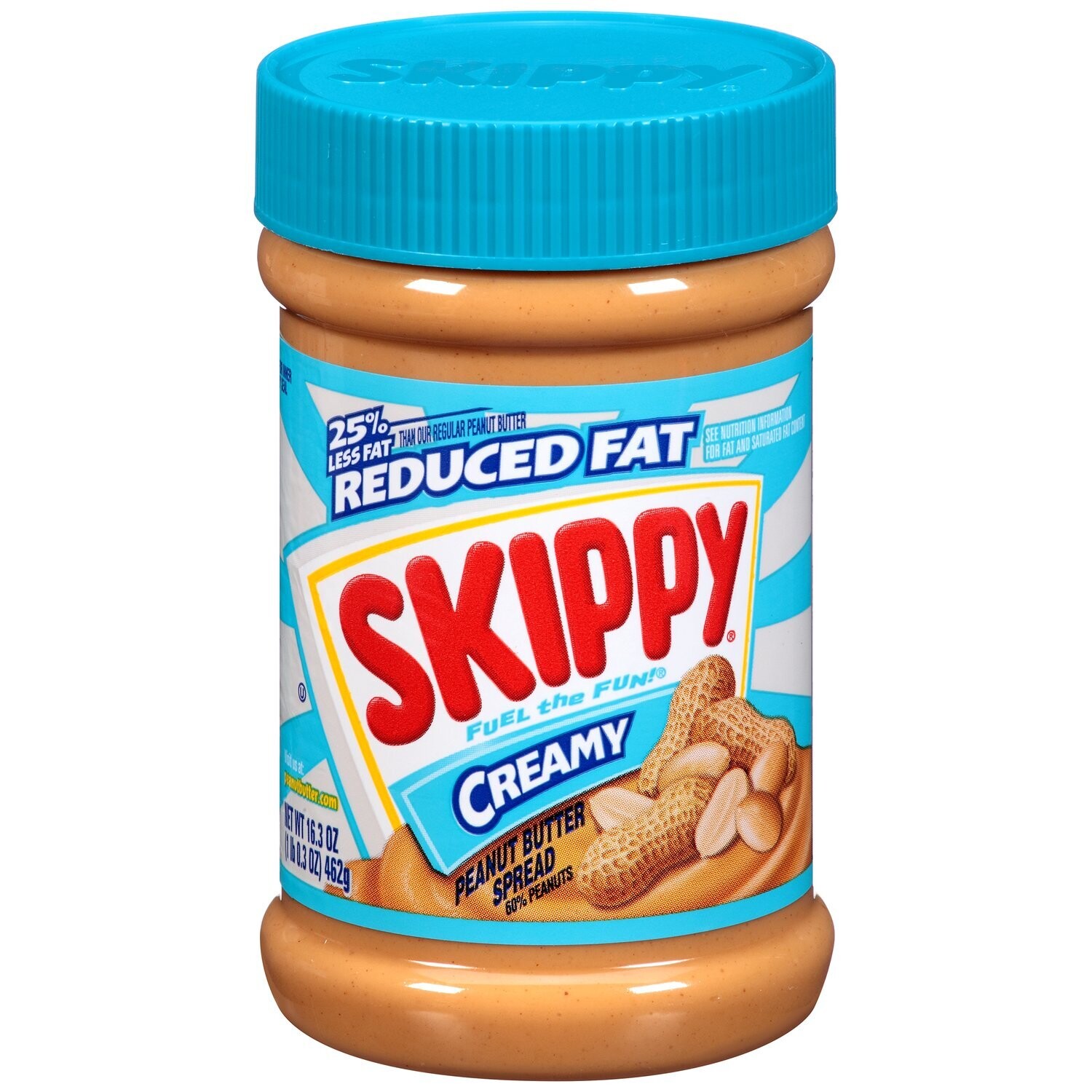 CREMA DE MANI SKIPPY REDUCED FAT CREAMY 462 GR