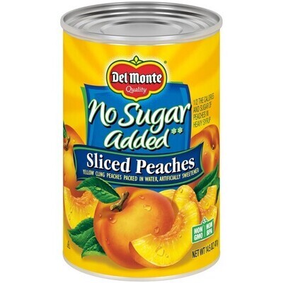DURAZNO DEL MONTE NO SUGAR SLICED 411 GR