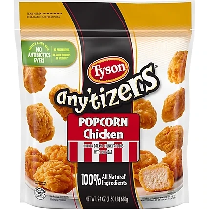 POP CORN TYSON CHICKEN ANYTIZERS 680 GR