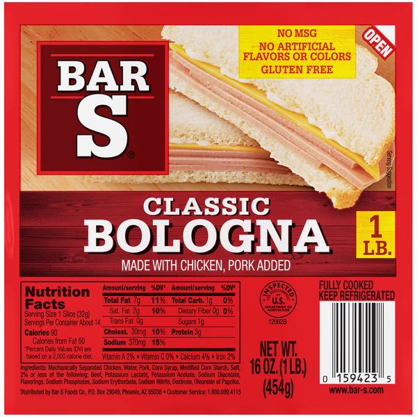 BOLONIA BARS CLASSIC 454 GR