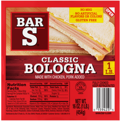 BOLONIA BARS CLASSIC 454 GR