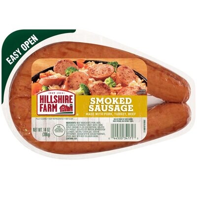 SALCHICHA HILLSHIRE FARM SMOKED 396 GR