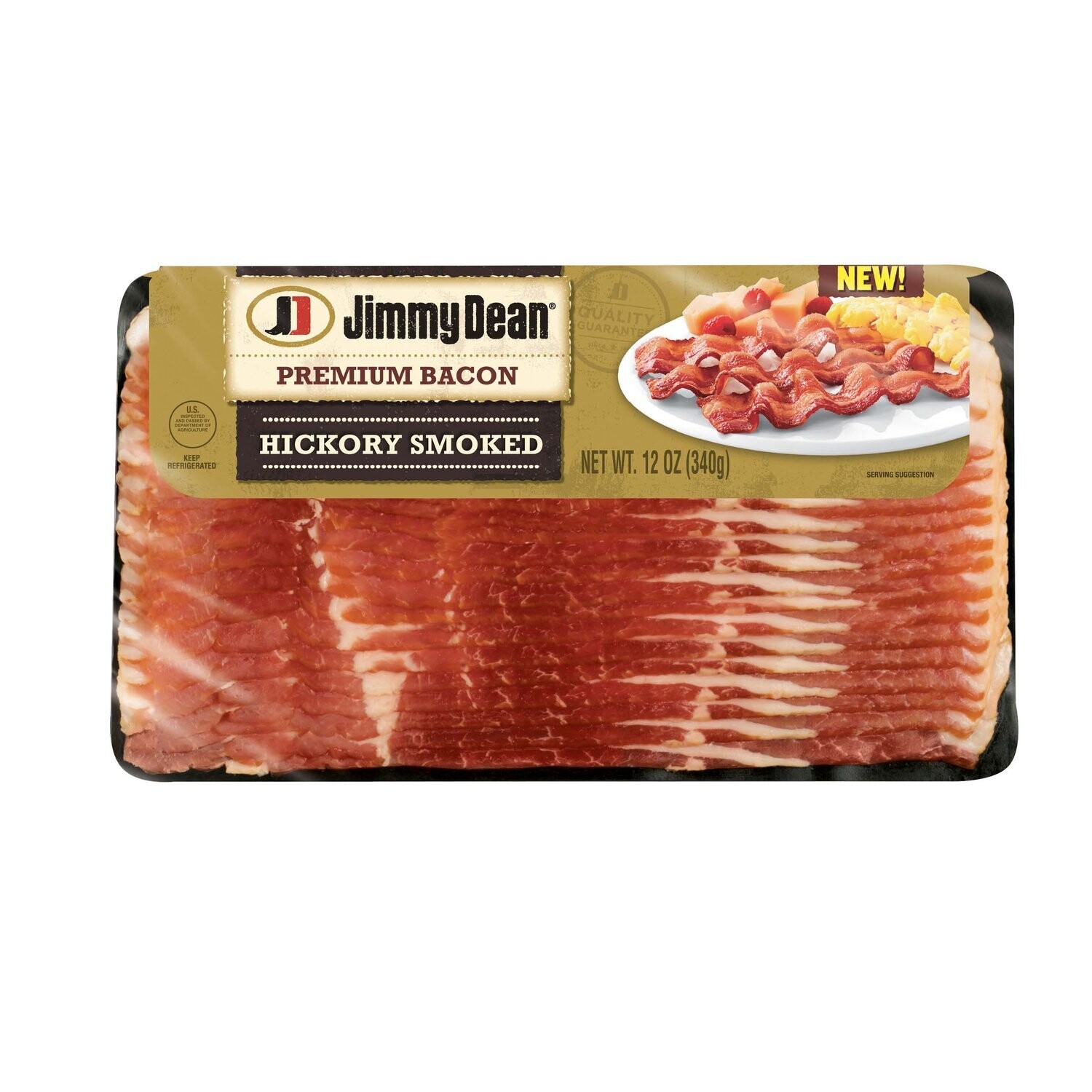 TOCINO JIMMI DEAN HICKORY SMOKED 340 GR