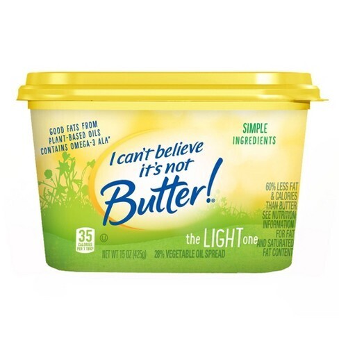 MARGARINA I CANT BELIEVE ITS NOT BUTTER LIGTH 425 GR