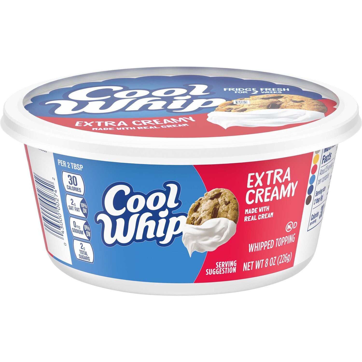 COOL WHIP EXTRA CREAMY 226 GR