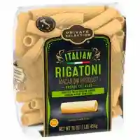 PASTA PRIVATE SELECTION ITALIAN RIGATONI 454 GR