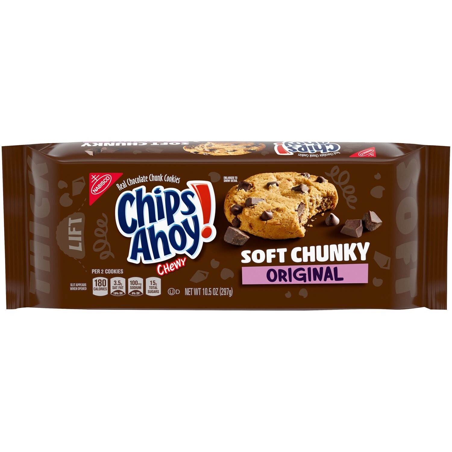GALLETAS CHIPS AHOY SOFT CHUNKY ORIGINAL 297 GR