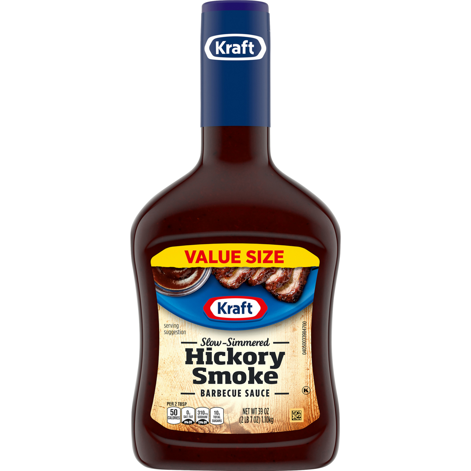 SALSA BBQ KRAFT HICKORY SMOKE VALUE SIZE 1.10 KG