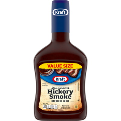 SALSA BBQ KRAFT HICKORY SMOKE VALUE SIZE 1.10 KG