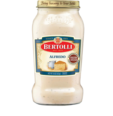 SALSA BERTOLLI ALFREDO 425 GR