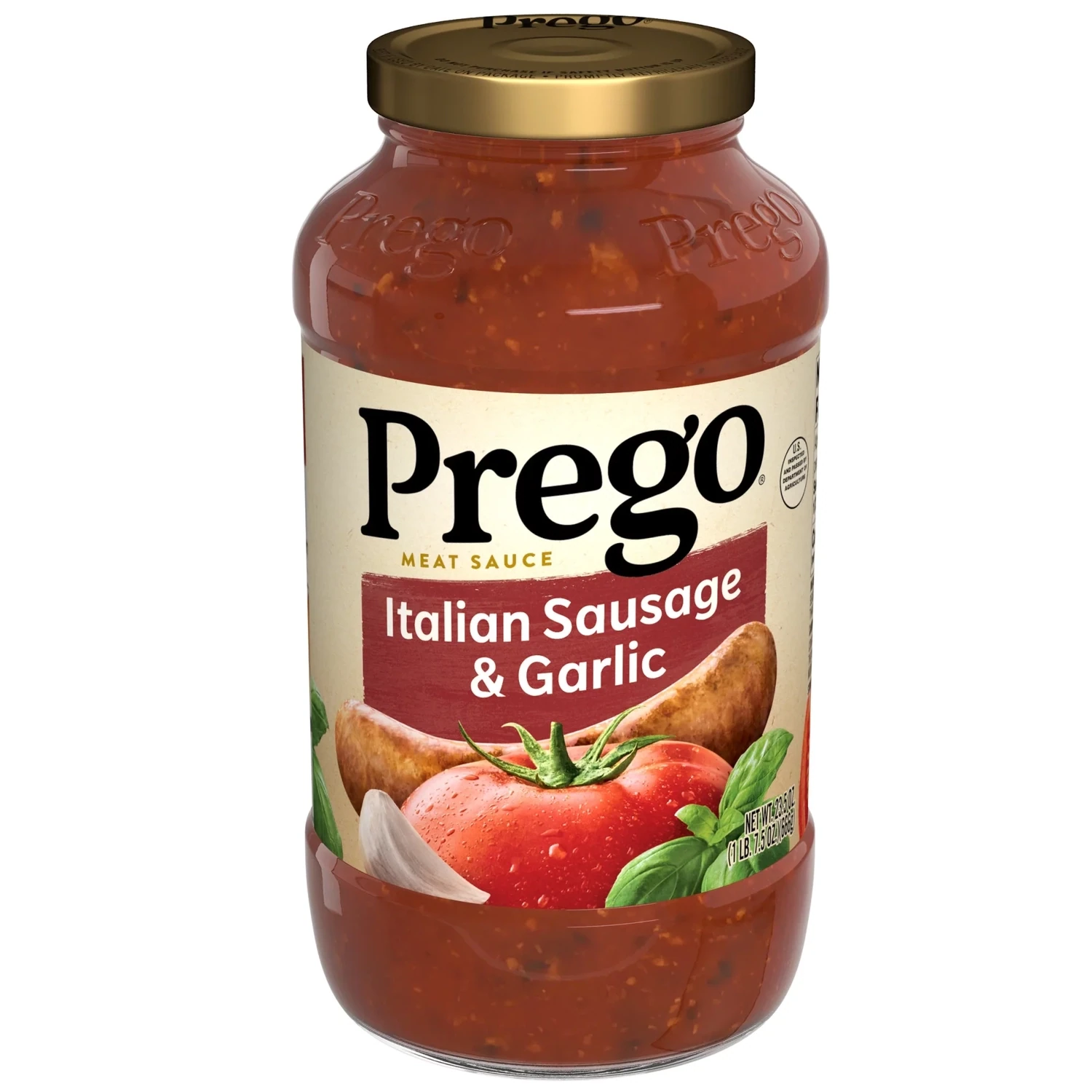 SALSA DE TOMATE PREGO ITALIAN SAUSAGE Y GARLIC 666GR