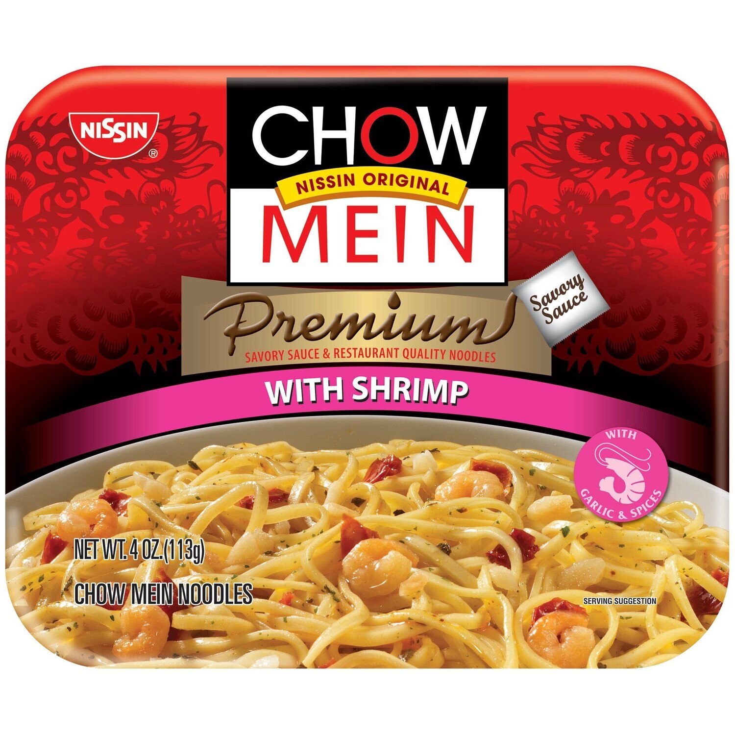 CHOW MEIN NISSIN SHRIMP 113 GR