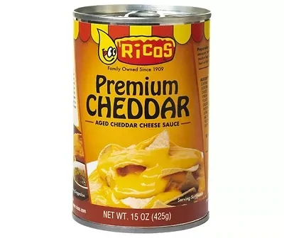 QUESO P/NACHO RICOS PREMIUM CHEDDAR 425 GR