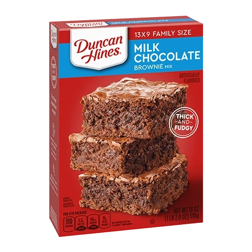 HARINA DUNCAN HINES MILK CHOCOLATE 510 GR