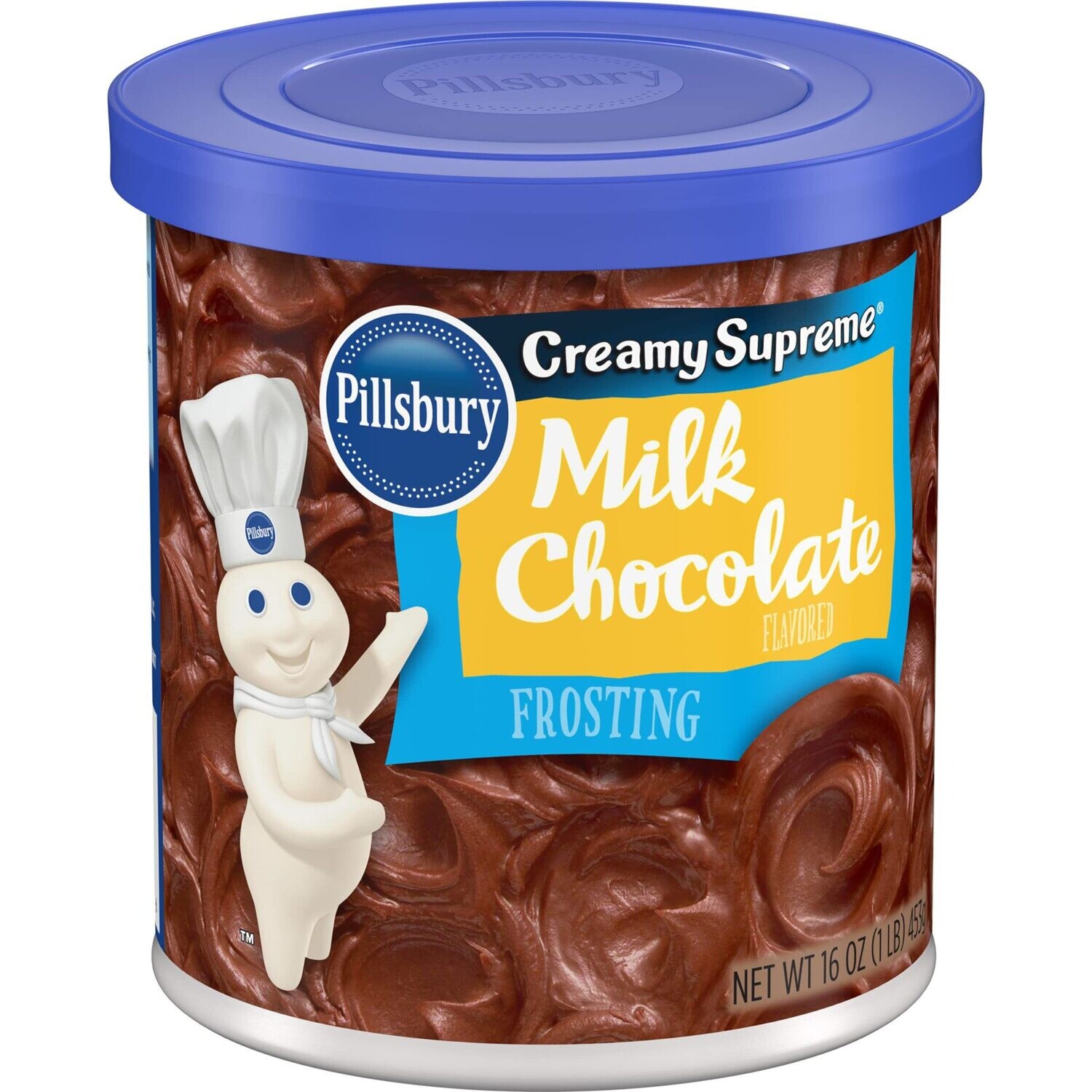 FROSTING PILLSBURY MILK CHOCOLATE 453 GR