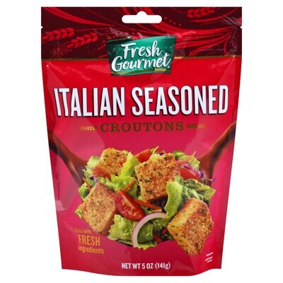 CROUTONS FRESH GOURMET ITALIAN SEASONED 141 GR