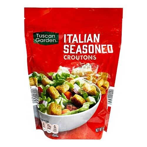 CROUTONS TUSCAN GARDEN ITALIAN SEASONED 141 GR.