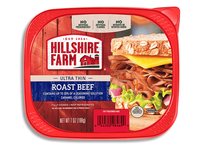 JAMON HILLSHIRE FARM ROAST BEEF 198 GR