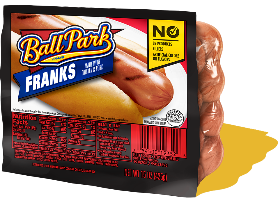 SALCHICHA BALL PARK FRANKS 425 GR