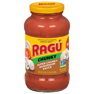 SALSA RAGU CHUNKY SUPER MUSHROOM 680 GR.