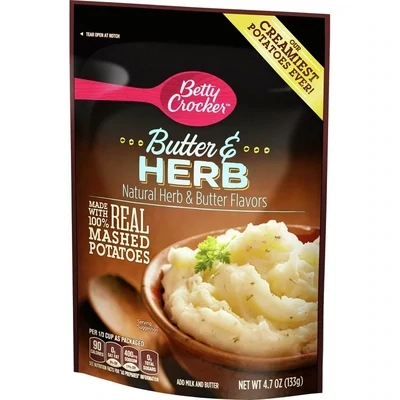 PURE DE PAPA BETTY CROCKER BUTTER &amp; HERBS 113 GR
