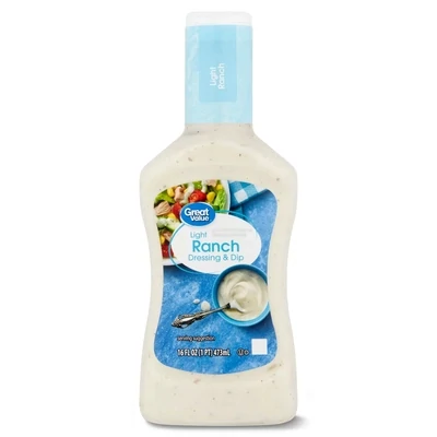 ADEREZO GREAT VALUE RANCH LIGTH 473 ML