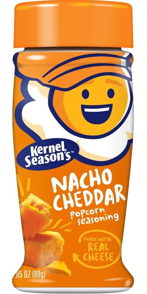 SAZONADOR P/PALOMITAS KERNEL NACHO CHEDDAR 80 GR.